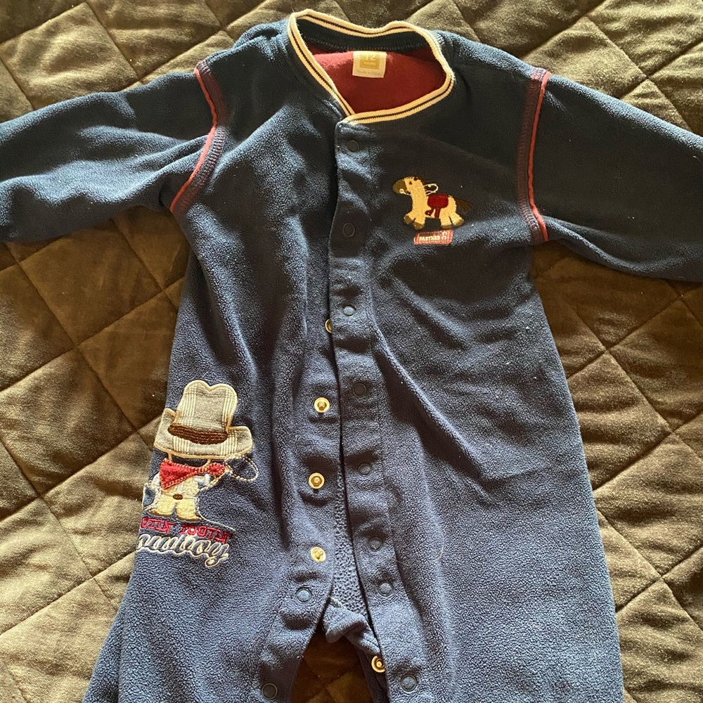 Cowboy pajamas, Carter’s, long sleeved, warm